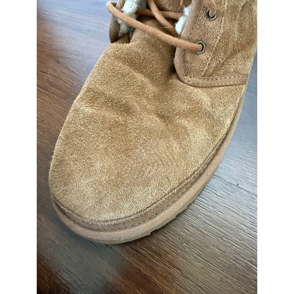 UGG Men's Harkley Lace Up Suede Chukka Boots Chestnut Brown Sz 11 - Picture 6 of 9